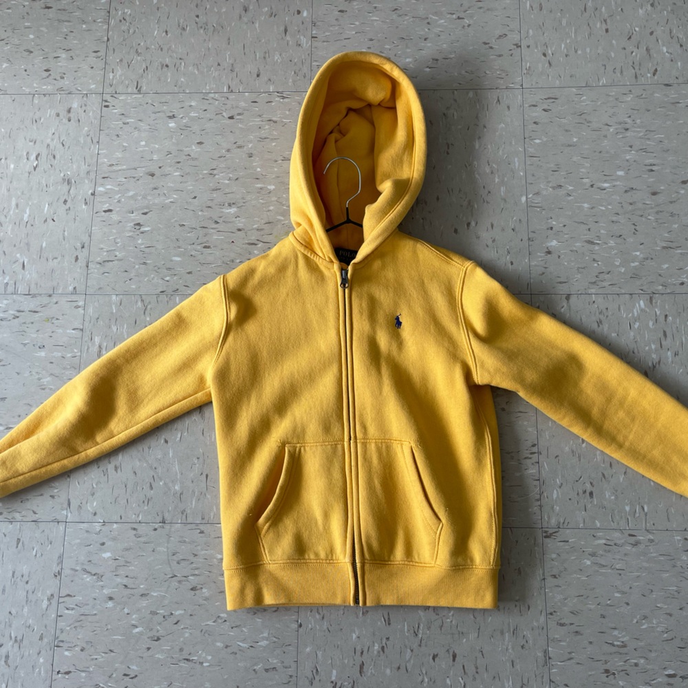Polo Ralph Lauren Kids Yellow Hoodie